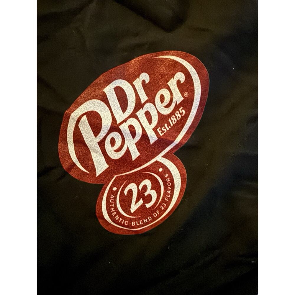 Dr. Pepper Sleep Shorts, Black, Large - Picture 2 of 5